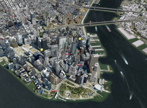 Lower Manhattan - Google Earth