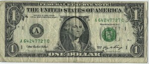 Fake Dollar Bill