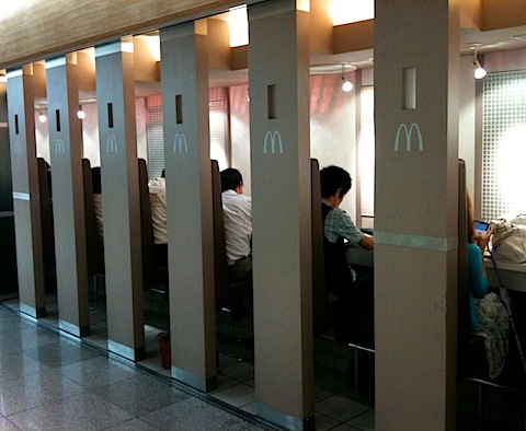 McDonald's Booths