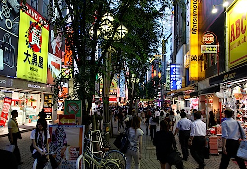 Shinjuku Pedestrian Alley