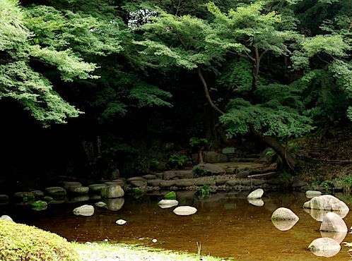 Inside Koishikawa Korakuen Gardens