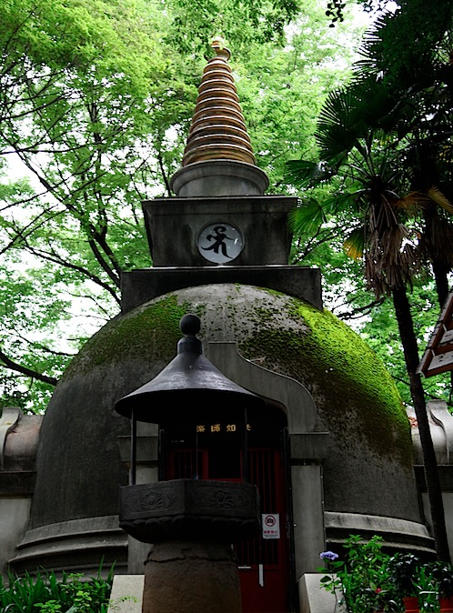 Stupa in Ueno Park