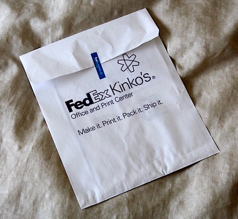 Fedex Kinko's Bag