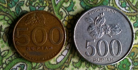 500 Rupiah Coins