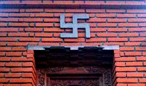 Swastika in Ubud