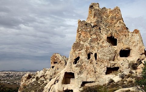 Cave Dwellings at Goreme Open-Air Museum