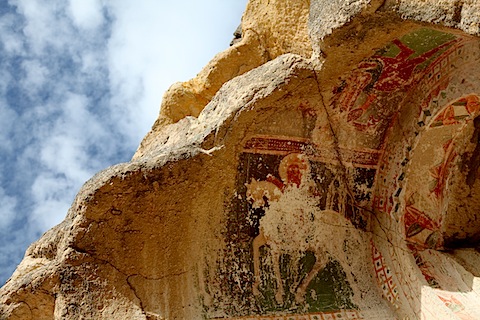 Cave Dwellings Near Goreme Open-Air Museum
