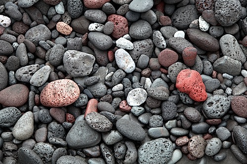 Stones at Pololu Beach
