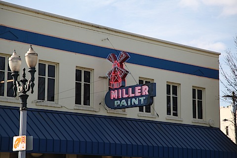 Miller Paint Neon Sign