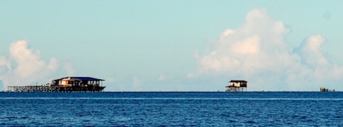 Stilt houses near Semporna