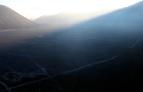 Mt Bromo Valley at Sunset
