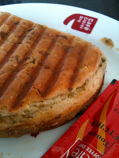 Kutchi Dabeli at Cafe Coffee Day