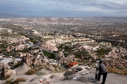 View from Uchasir Castle