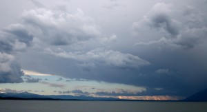 Sunset on Jackson Lake