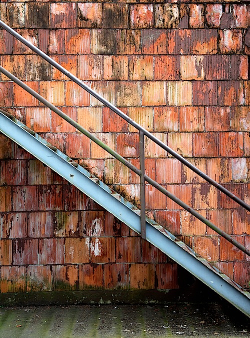 Stair and wall