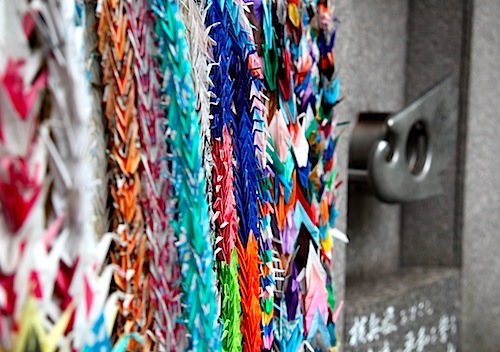 Hiroshima flame offerings