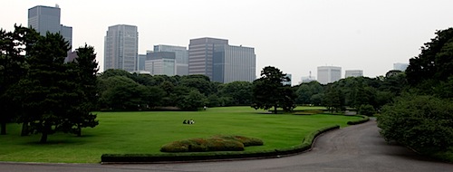 Edo Castle & Tokyo Skyline