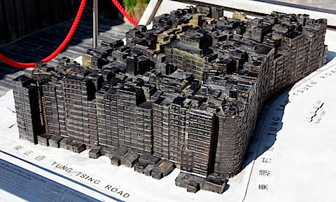 Bronze Model of Walled City