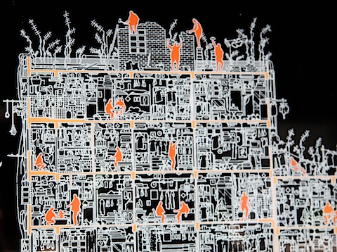 Cross Section of Walled City