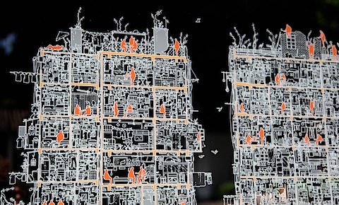 Cross Section of Walled City