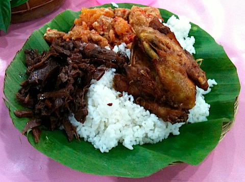 Nasi Gudeg (Jackfruit) Ayam