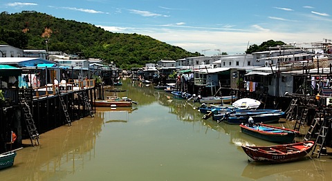 Stilt Houses in Tai O