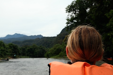 Wendy on Jungle River