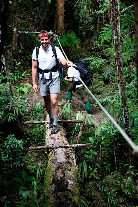 Me Crossing Bridge