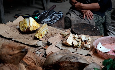 Jackfruit at Ubud Market