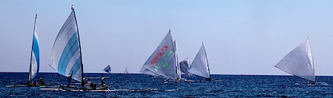 Boats at Lovina Beach