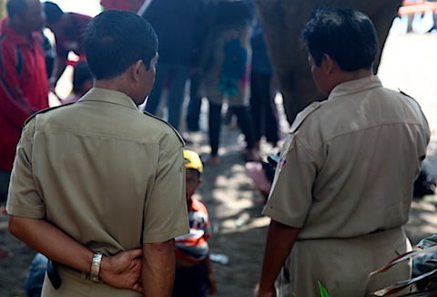 Security Staff at Boat Race