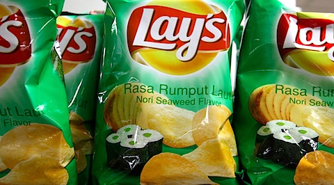 Nori/Seaweed-Flavoured Lays