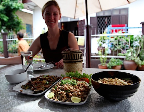 Chef Wendy and her dishes