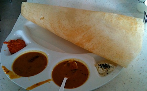 Dosa at Chennai Airport