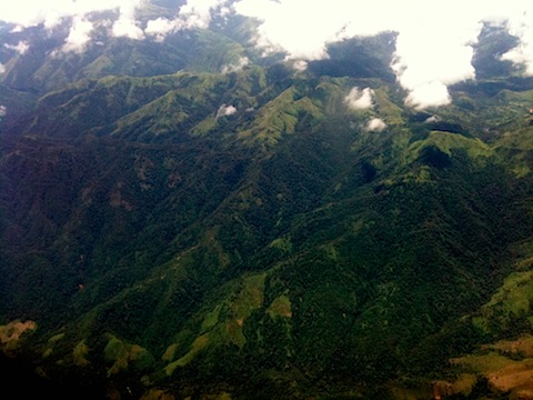 Laos from air