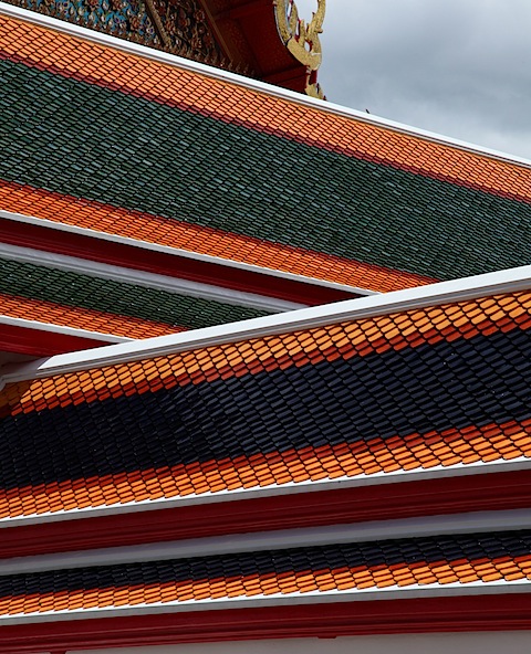 Roofs at Wat Pho