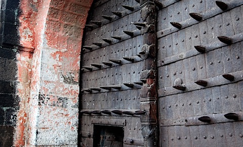 Elephant-Proof Gate at Daulatabad