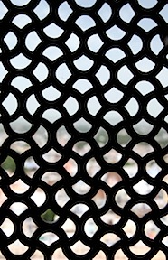 Stone window at Udaipur Palace