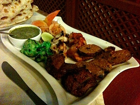 Tandoor Platter at Umaid Bhawan