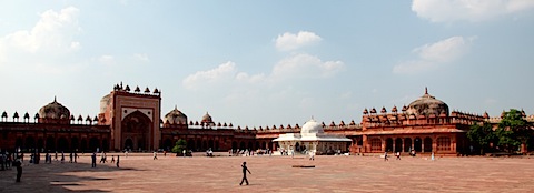 Inside Jama Masjid