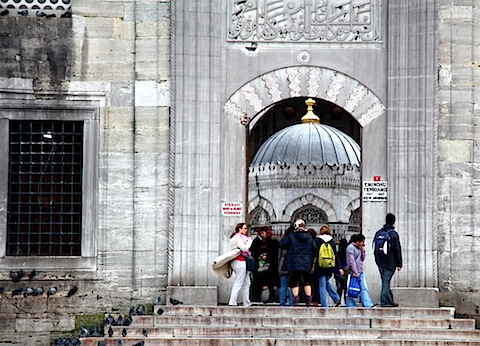 Entrance to mosque