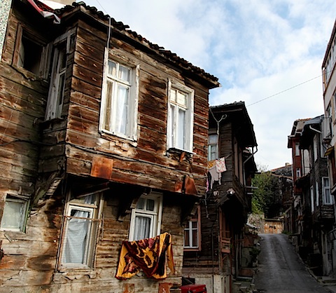 Wooden house in Fatih