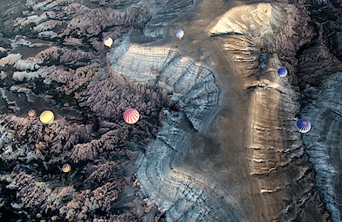 Balloons over Cappadocia