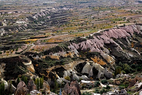 View from Uchasir Castle