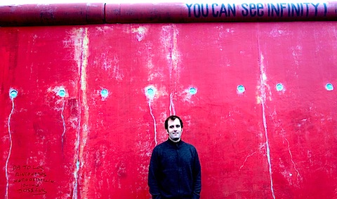 Me at Berlin Wall (at East Side Gallery)