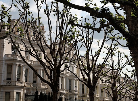 Houses near Holland Park