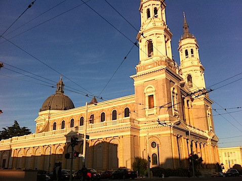 Church at Sunset