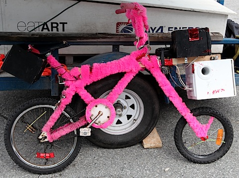 Felted bike