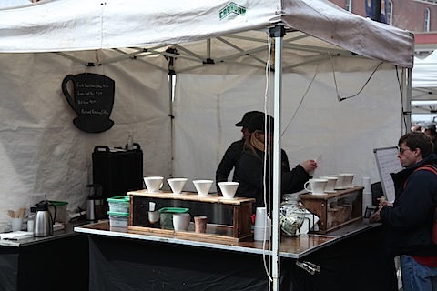 Coffee at Saturday Market