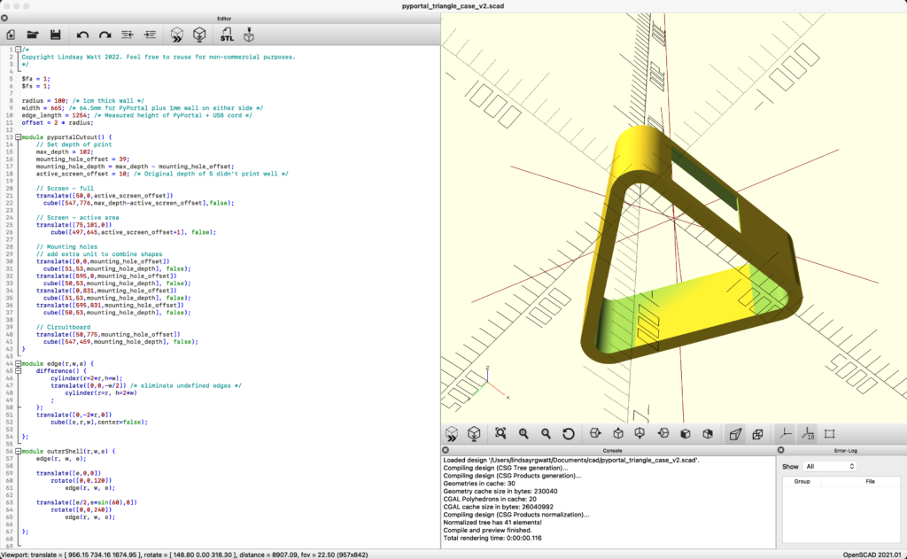 OpenScad Case